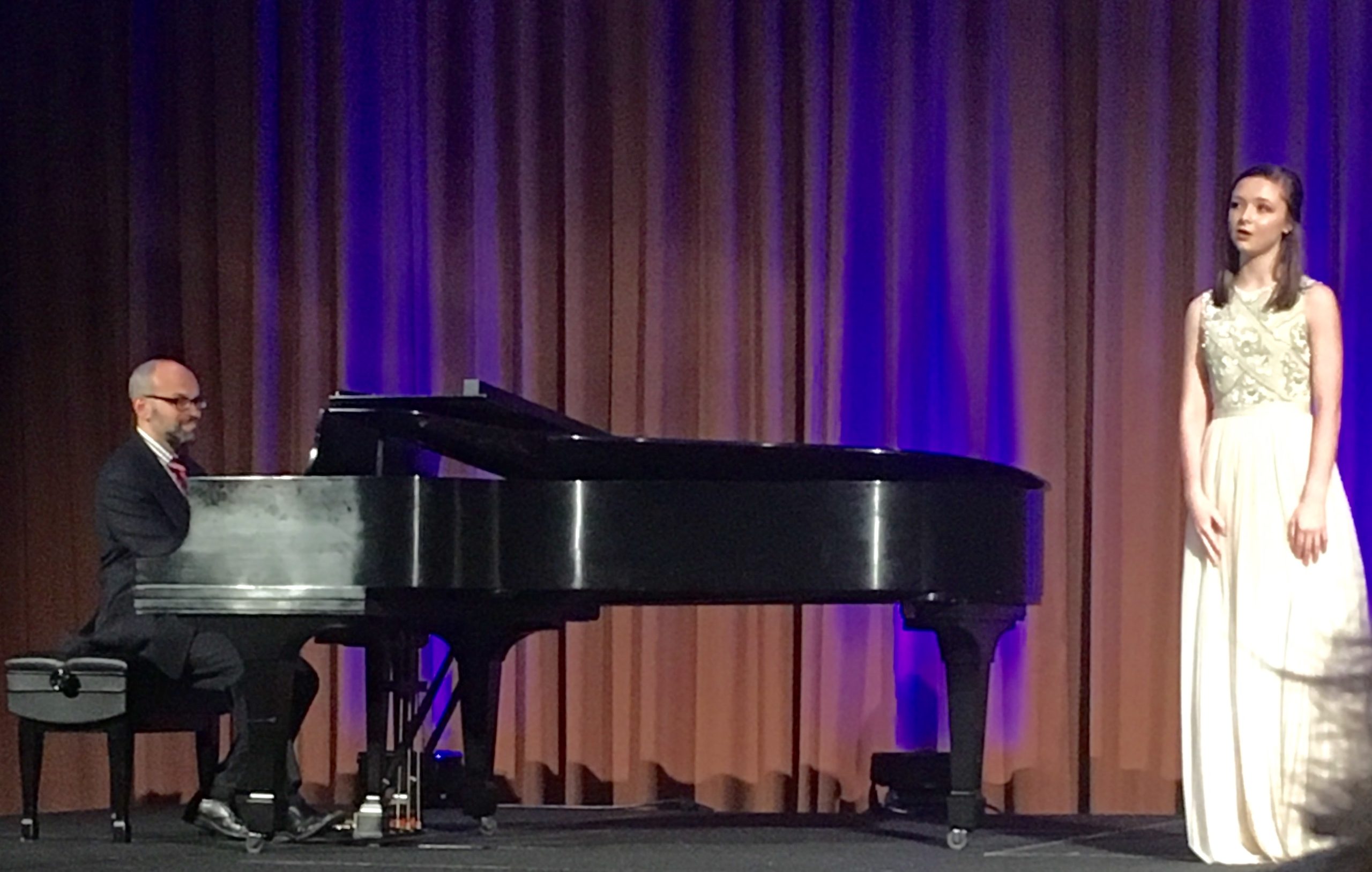 Meghan Altemose performs in the final musical theatre concert in Boston on Saturday, May 28, 2016.