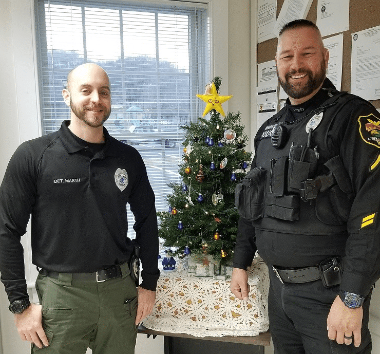 No Shave November Lower Saucon Cops