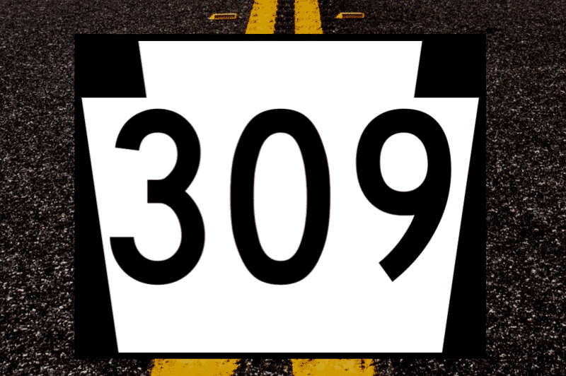 Rt. 309 Road Work
