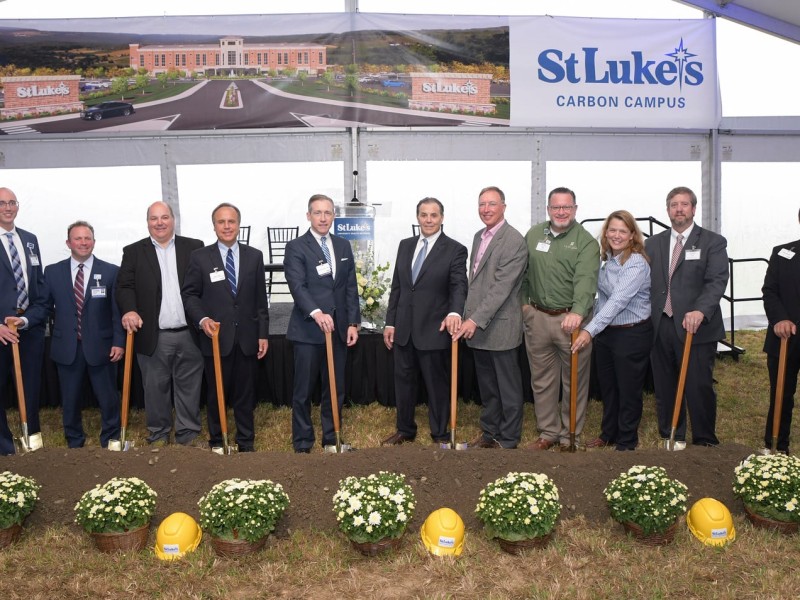 St. Luke's Carbon Groundbreaking Lehighton