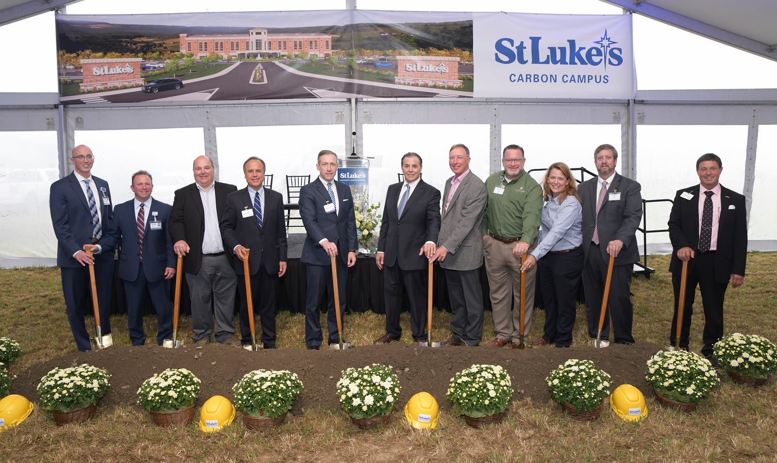 St. Luke's Carbon Groundbreaking Lehighton