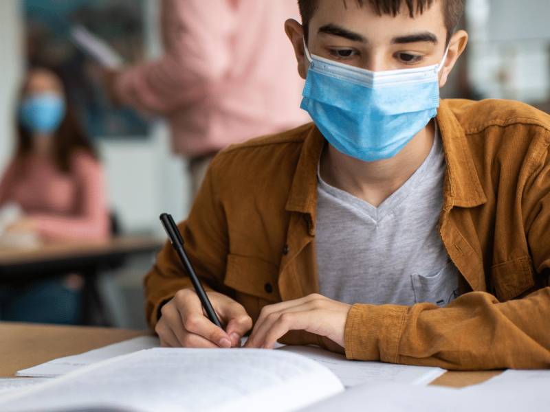 Saucon Mask Break COVID-19