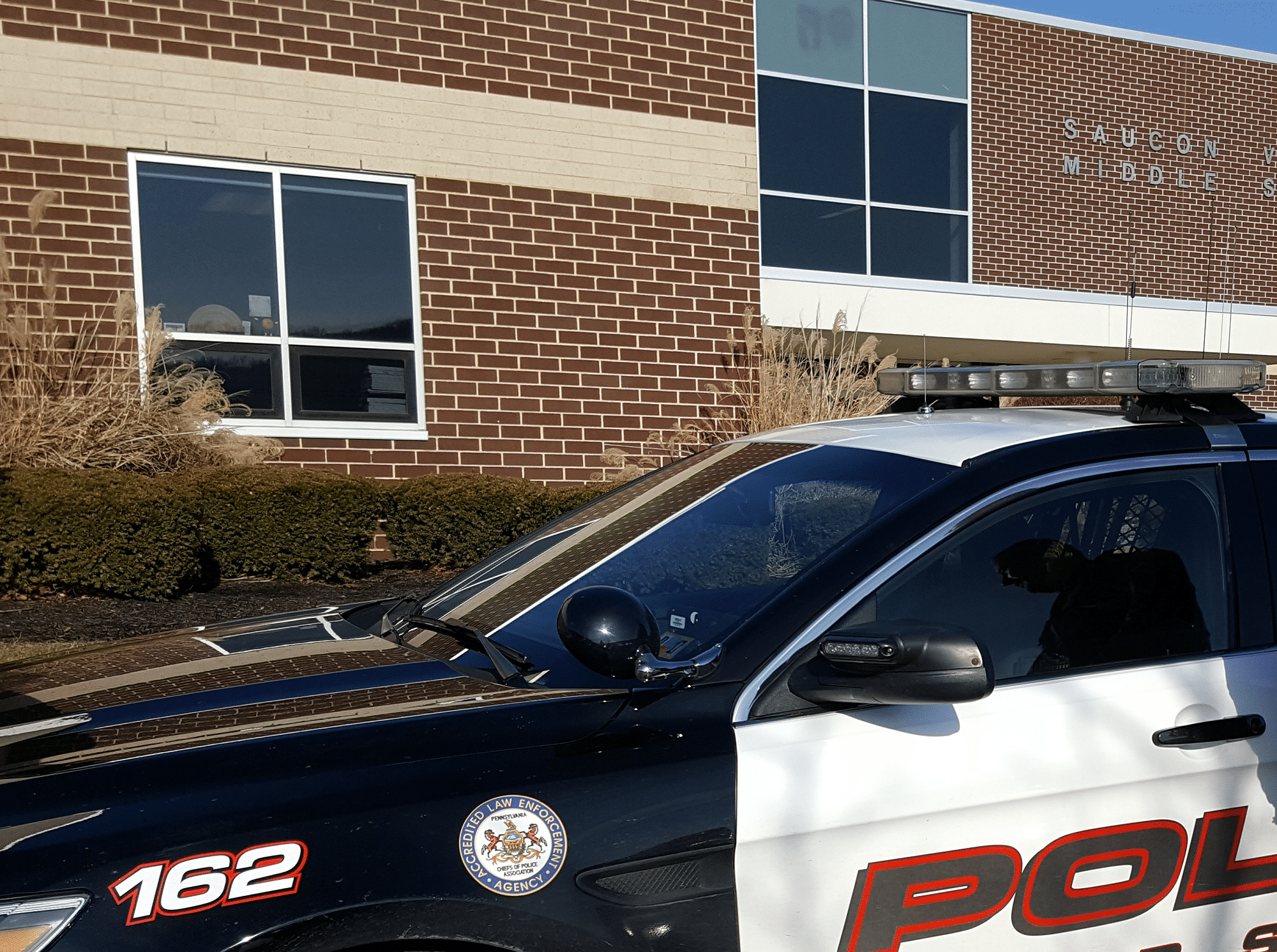 School Cop Car Security