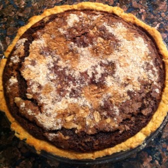 Shoo-fly pie