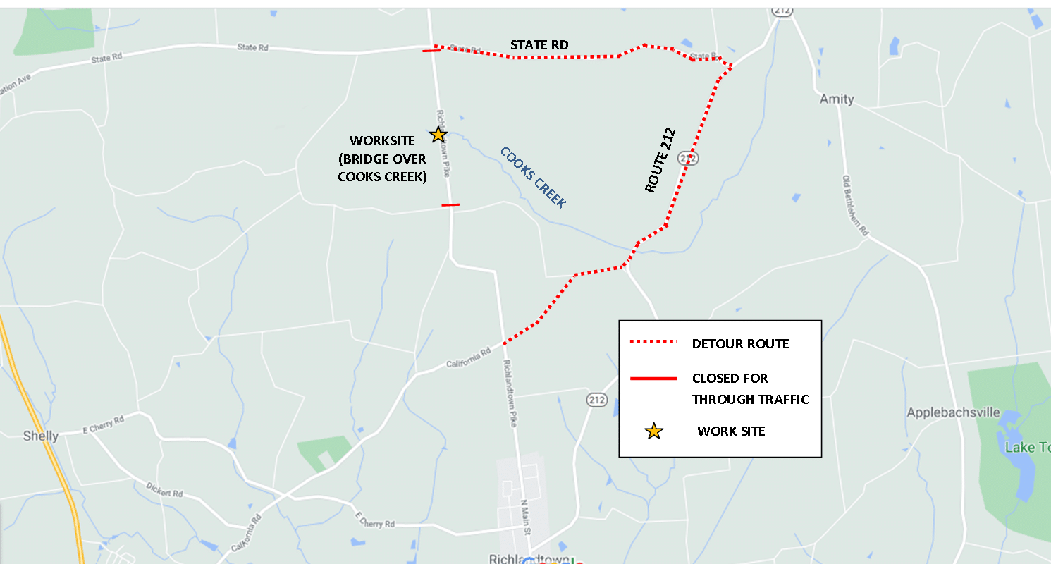 Springfield Police Slow Down Detour