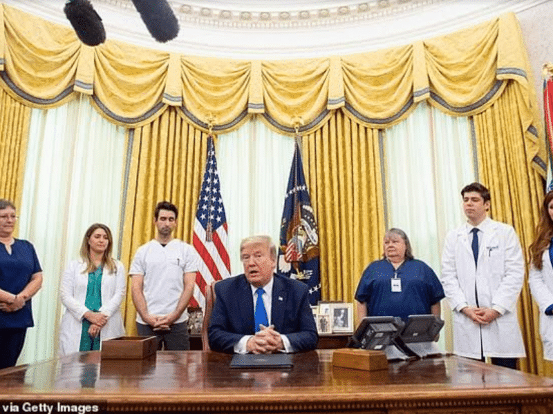 St. Luke's Nurse Honored White House