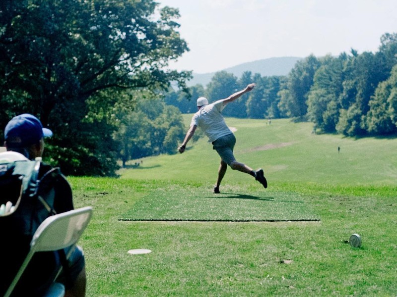 Steel Club disc golf event