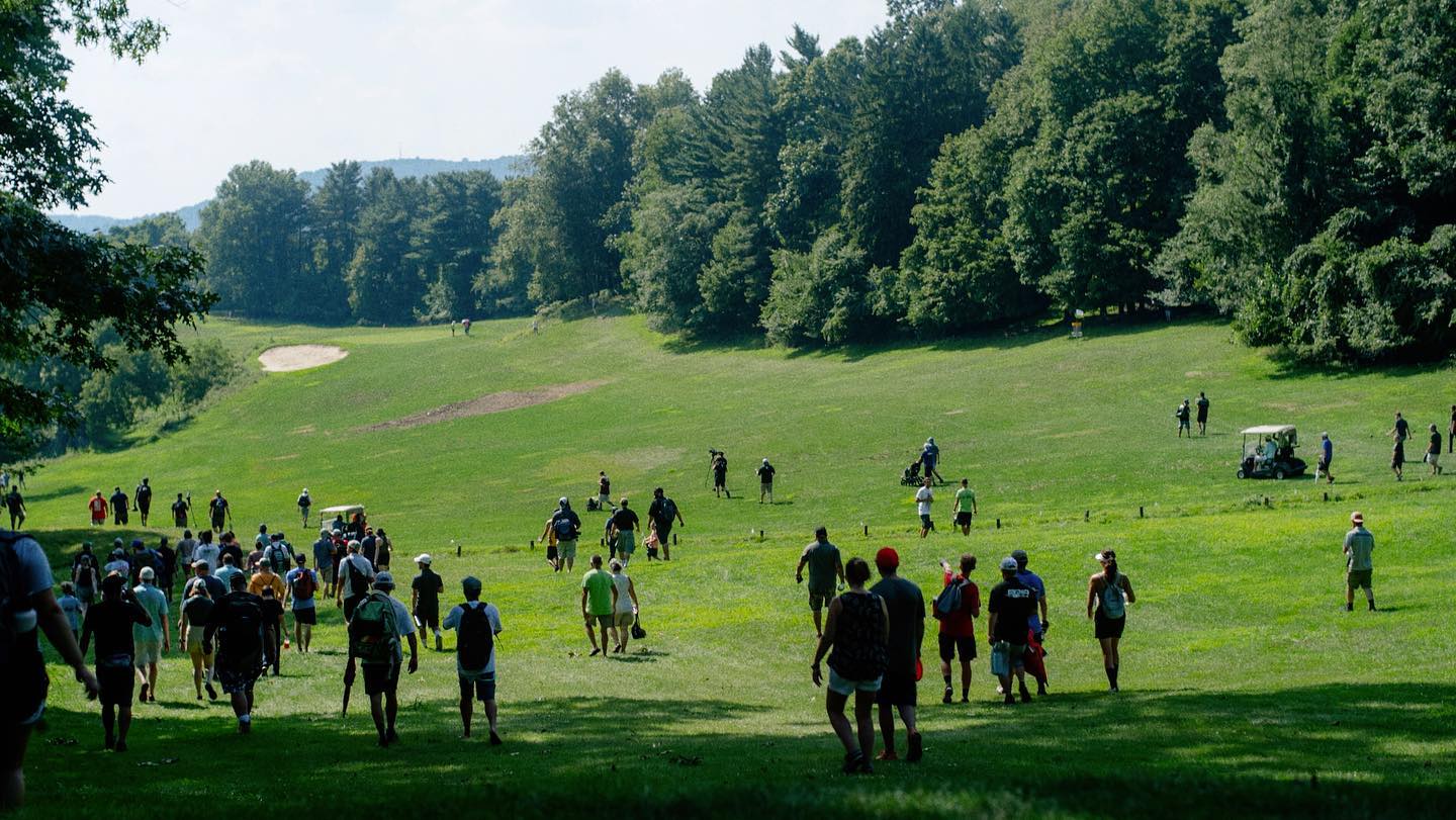 Steel Club disc golf event