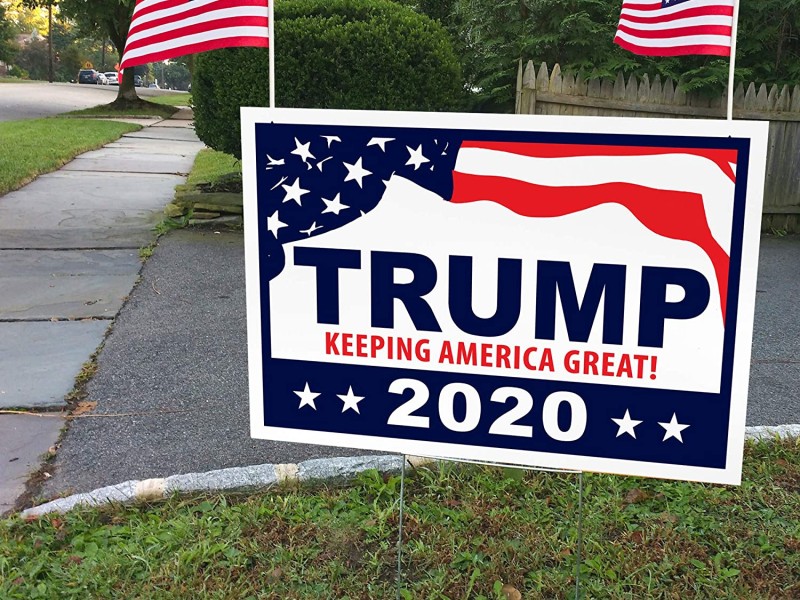 Trump 2020 sign 2