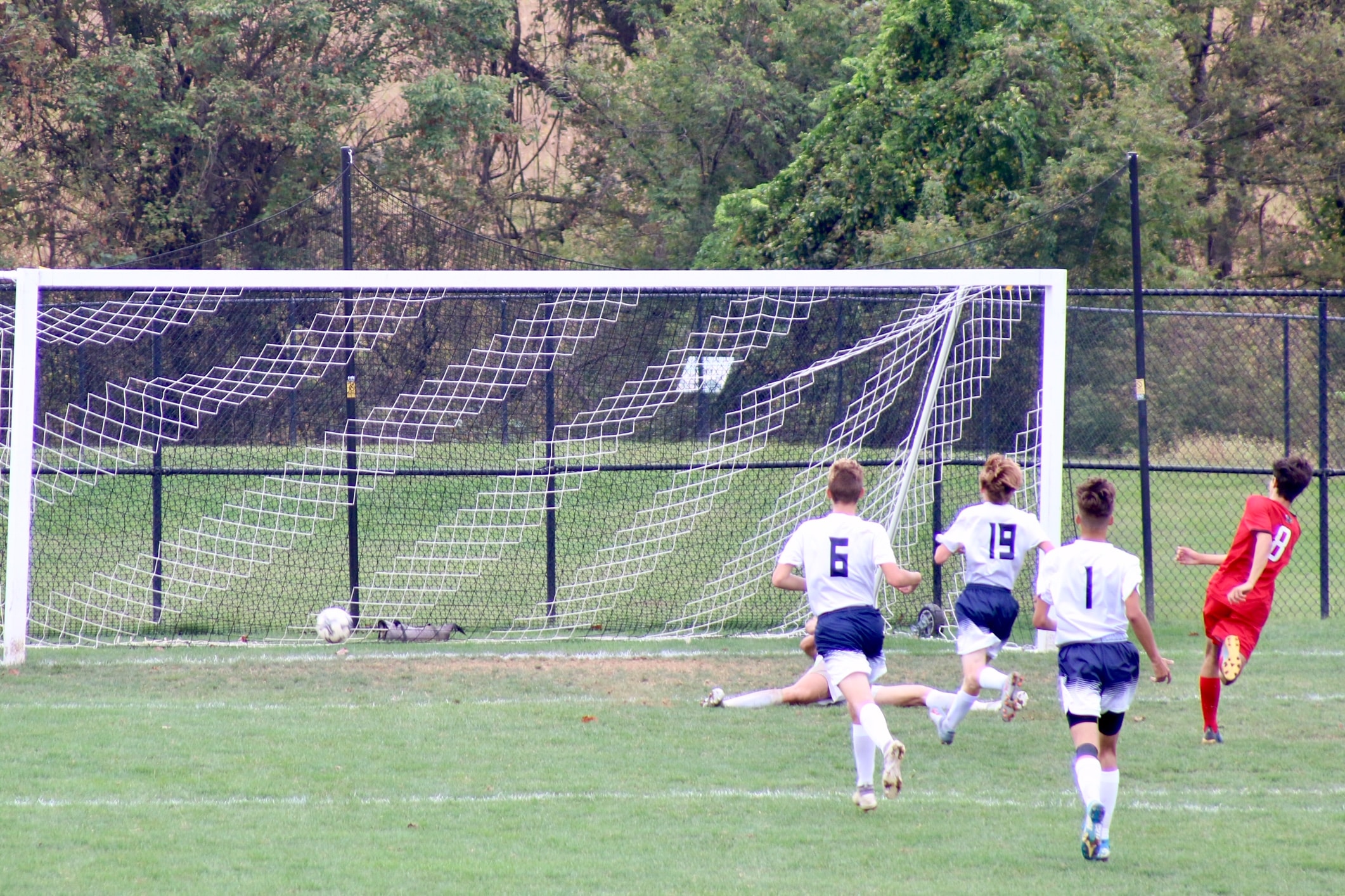 Zach A senor goal soccer