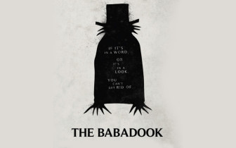 A theatrical poster for the psychological horror film "The Babadook."