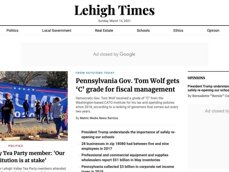 Partisan News Websites