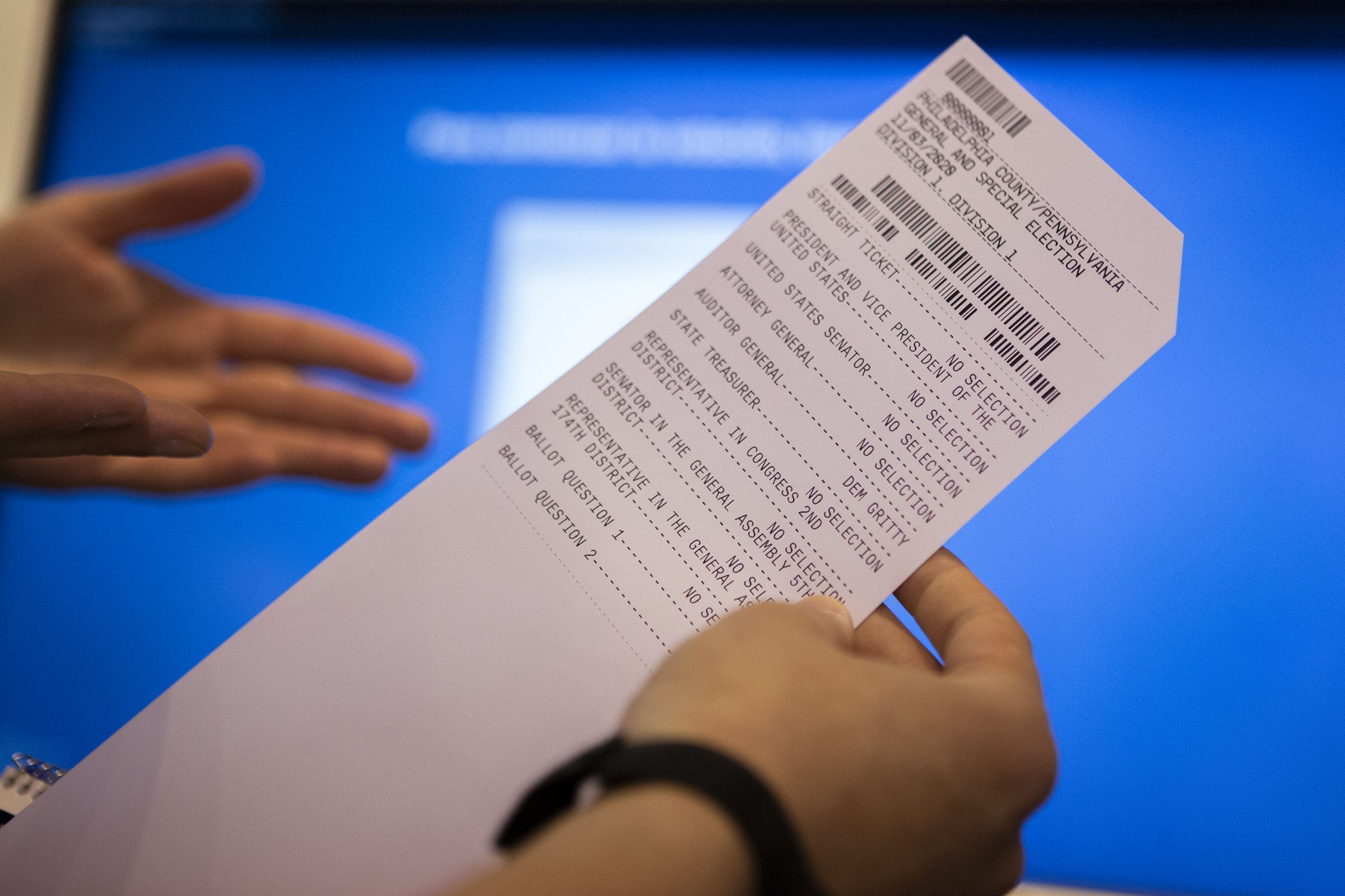 Northampton County Voting Machines