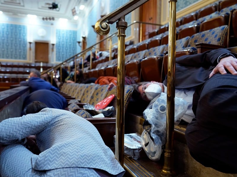 DC Mob Riot Protest Pennsylvania Capitol Hill Reaction