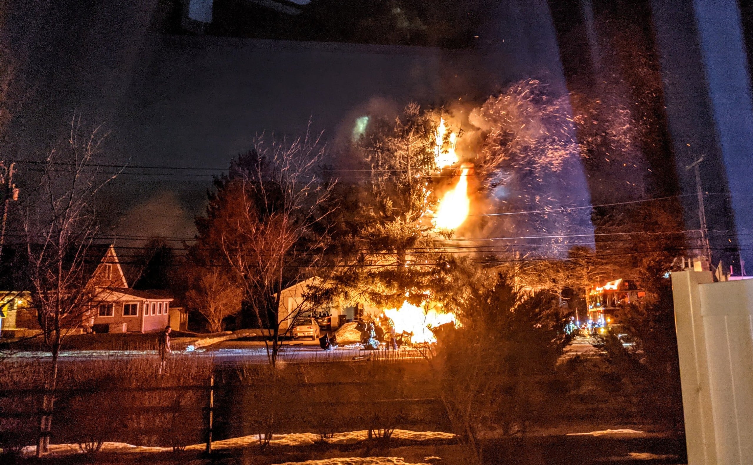 Fiery Crash Upper Saucon