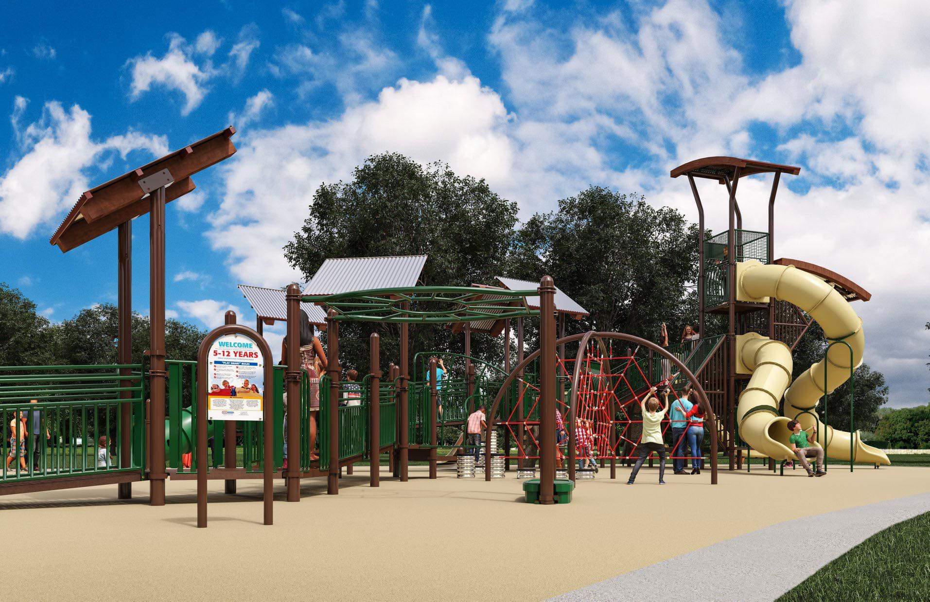 New Dimmick Park Playground's Opening Targeted for Early June