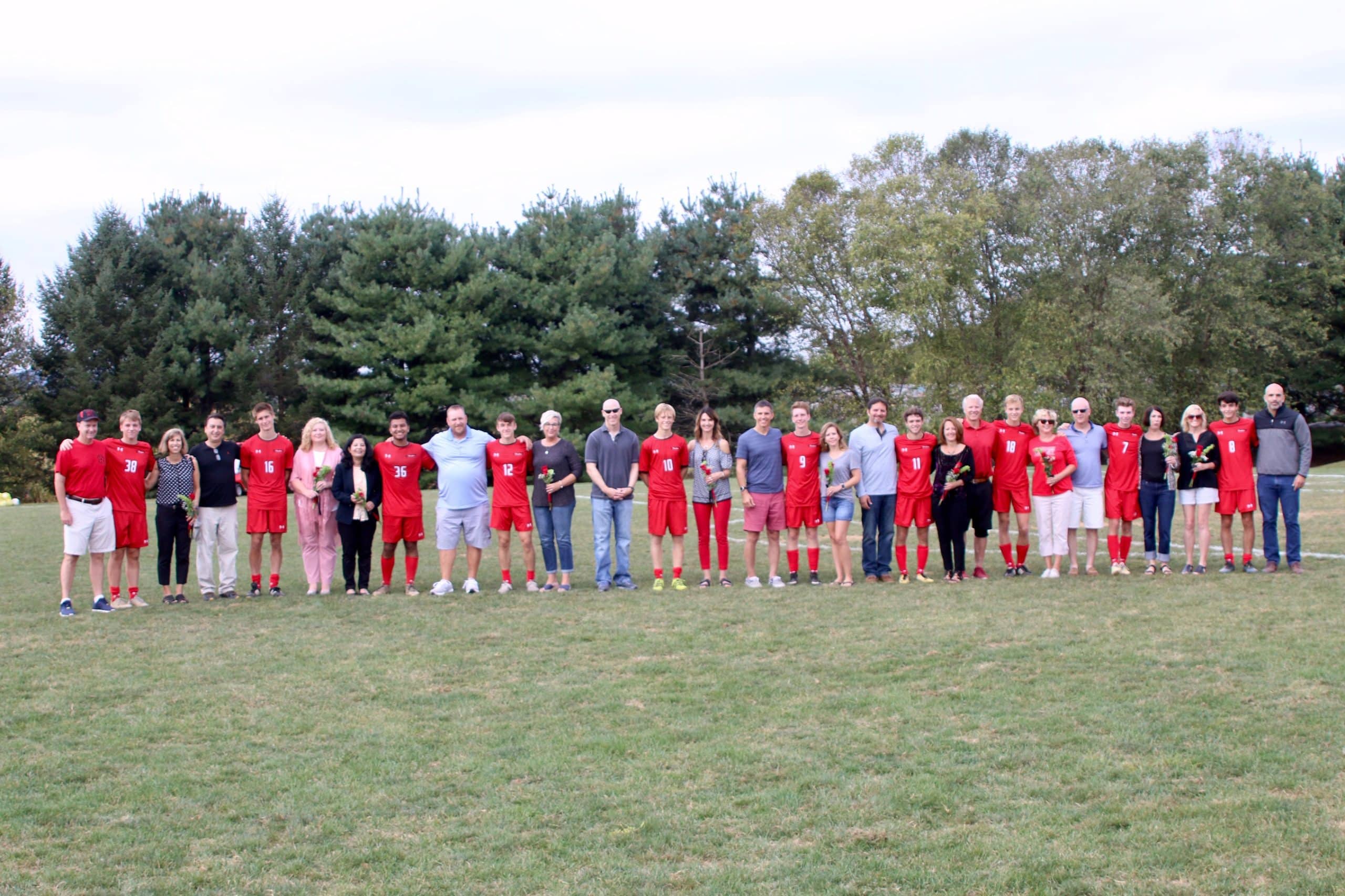 seniors and parents soccer
